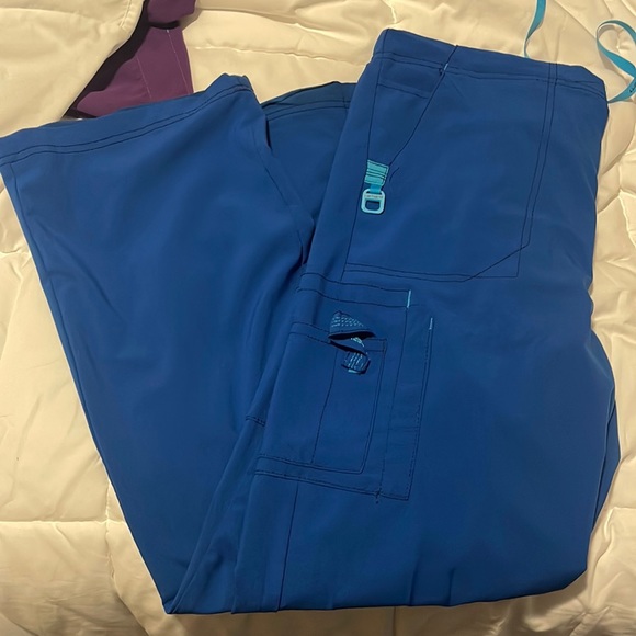 Carhartt Pants - Large carhartt scrub bottoms royal blue
